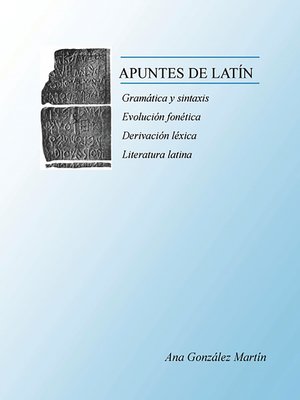 cover image of Apuntes De Latín